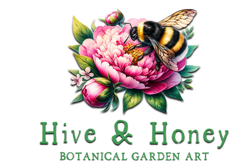 Hive and Honey Garden Art