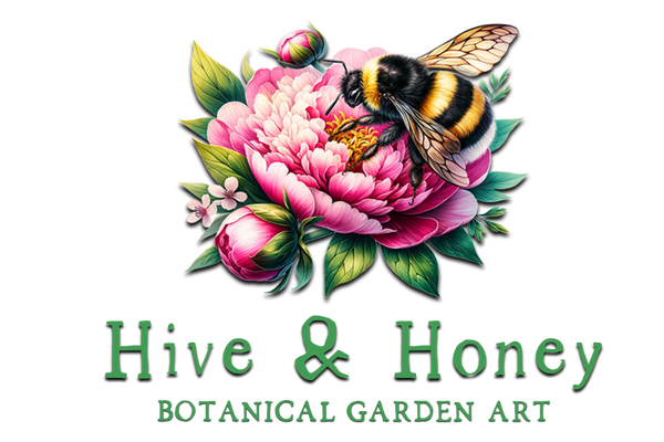 Hive and Honey Garden Art